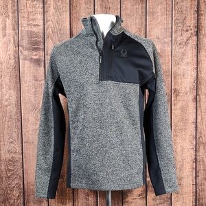 Spyder Mens Half Zip Performance Pullover